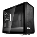 Meshify S2 Black - TG Tempered Glass, No PSU, E-ATX, Mid Tower Case