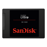 4TB SanDisk Ultra 3D 7mm, 560 / 530 MB/s, 3D NAND, SATA 6Gb/s, 2.5" SSD