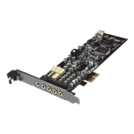 Xonar DX, Internal, 7.1 channels, PCI Express, Sound Card
