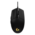 G203 Lightsync, RGB, 8000-dpi, Wired, Black, Laser Gaming Mouse