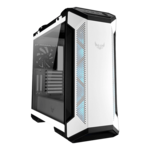 TUF Gaming GT501 White, Tempered Glass, No PSU, E-ATX, White/Black Mid Tower Case