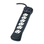 Essential SurgeArrest P6B, 6 Outlets, 6-ft cord, 120V, Black, Surge Protector