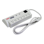 Personal PER7, 7 Outlets, 6-ft cord, 120V, White, Surge Protector