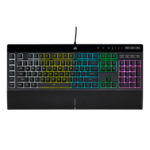 K55 RGB PRO, RGB, Wired, Black, Membrane Gaming Keyboard