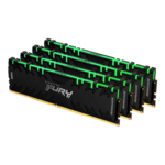 128GB (4 x 32GB) FURY Renegade DDR4 3000MHz, CL16, Black, RGB LED, DIMM Memory