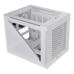 Divider 200 TG Air Snow, Tempered Glass, No PSU, microATX, White, Cube Case