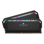 32GB (2 x 16GB) DOMINATOR® PLATINUM RGB DDR5 5600MHz, CL36, Black, RGB LED, Extreme OC PMIC, DIMM Memory