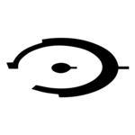 Halo Vinyl Decal, Black