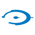 Halo Vinyl Decal, Blue