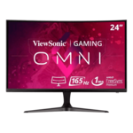 VX2418C, Curved, 23.6" MVA, 1920 x 1080 (FHD), 1 ms, 165Hz, FreeSync™ Premium Gaming Monitor
