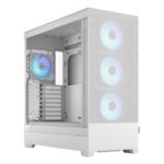 Pop XL Air RGB, Tempered Glass, No PSU, E-ATX, White, Full Tower Case