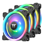 SWAFAN 12 RGB 3 x 120mm, w/ Controller, RGB LEDs, 2000 RPM, 54.85 CFM, 36.5 dBA, Cooling Fans