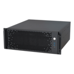 CX4200a, 20" 4U Rackmount Chassis, ATX PSU, 360mm AIO Support, 2x 3.5", 5x 2.5", Black