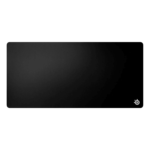 QcK (3XL), Cloth, Silicon Rubber base, Black, Gaming Mouse Mat