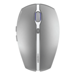 GENTIX BT, Blue, 2000-dpi, Bluetooth, Frosted Silver, Optical Ergonomic Mouse