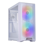 LANCOOL 215 W, Tempered Glass, No PSU, E-ATX, White, Mid Tower Case