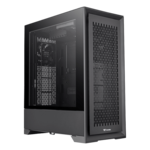 CTE T500 Air, Tempered Glass, No PSU, E-ATX, Black, Full Tower Case