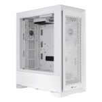 CTE T500 Air Snow, Tempered Glass, No PSU, E-ATX, White, Full Tower Case