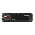 4TB 990 PRO, 7450 / 6900 MB/s, V-NAND 3-bit MLC, PCIe NVMe 4.0 x4 2.0, M.2 2280 SSD