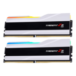 64GB (2 x 32GB) Trident Z5 RGB DDR5 6000MT/s, CL36, White/Black, RGB LED, DIMM Memory - TAA Compliant