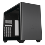 MasterBox NR200P V2, Tempered Glass, No PSU, Mini-ITX, Black, Mini Tower Case