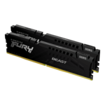64GB (2 x 32GB) FURY Beast DDR5 6000MHz, EXPO, CL30, Black, DIMM Memory