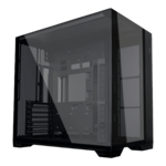 O11 VISION COMPACT, Tempered Glass, No PSU, E-ATX, Black, Mid Tower Case