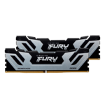 48GB (2 x 24GB) FURY™ Renegade DDR5 8400MT/s, CL40, Black/Silver, CUDIMM Memory