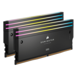 64GB (2 x 32GB) DOMINATOR® TITANIUM RGB DDR5 6400MT/s, CL32, Black, RGB LED, DIMM Memory