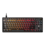 K70 CORE TKL RGB, Per Key RGB, CORSAIR MLX Red, Wired, Black, Mechanical Gaming Keyboard