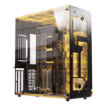 Stream-S, Mini-ITX, Black Satin, Black DDC Pump Cover, SFF Water-cooling Case