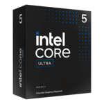 Core™ Ultra 5 225F 10 (6P+4E) Cores 2.7 - 4.9GHz Turbo, LGA 1851, 121W MTP, Retail Processor