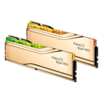 64GB (2 x 32GB) Trident Z5 Royal Neo DDR5 6000MT/s, CL26, Gold, RGB LED, DIMM Memory - TAA Compliant