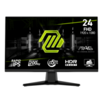 MAG 242F, 23.8" Rapid IPS, 1920 x 1080 (FHD), 0.5 ms, 200Hz, FreeSync™ Premium Gaming Monitor