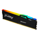 64GB FURY Beast DDR5 5600MHz, CL40, Black, RGB LED, DIMM Memory
