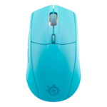 Rival 3 Wireless Gen 2, 18000-dpi, Wireless/Bluetooth, Aqua, Optical Gaming Mouse