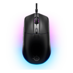 Rival 3 Gen 2, 3 RGB Zones, 8500-dpi, Wired, Black, Optical Gaming Mouse
