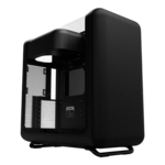 X50, Tempered Glass, No PSU, E-ATX, Pitch Black, Mid Tower Case