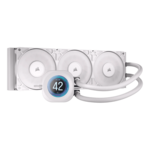 NAUTILUS 360 RS LCD, White, 360mm Radiator, Liquid Cooling System