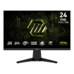 MAG 245F X24, 23.8" Rapid IPS, 1920 x 1080 (FHD), 0.5 ms, 240Hz, FreeSync™ Premium Gaming Monitor