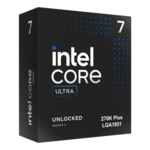 Core™ Ultra 7 270K Plus 24 (8P+16E) Cores 3.2 - 5.5GHz Turbo, LGA 1851, 250W MTP, Retail Processor
