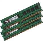 12GB (3 x 4GB) ValueRAM PC3-8500 DDR3 1066MHz CL7 (7-7-7) 1.5V SDRAM DIMM, Non-ECC