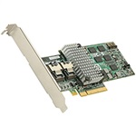 MegaRAID SAS 9260-8i SAS/SATA RAID Controller, 8-ports, 6 Gb/s, Levels 0/1/5/6/10/50/60, 512MB DDR2 cache, PCIe x8, Full-height/Low-profile, Retail