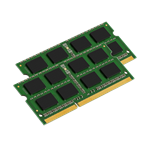 8GB Kit (2 x 4GB) DDR3 1333MHz, PC3-10600, CL9 (9-9-9-24) 1.5V, Non-ECC, SO-DIMM Memory