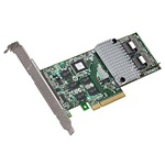 3ware SAS 9750-8i SAS/SATA RAID Controller, 8-ports, 6 Gb/s, Levels 0/1/5/6/10/50, 512MB DDR2 cache, PCIe x8, Full-height/Low-Profile, Retail w/o Cables