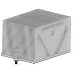 SNK-P0043P Socket G34 LGA1944 Passive Heatsink for 2U Rack Server Chassis