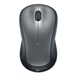 M310, 1000-dpi, Wireless, Dark Grey, Optical Mouse
