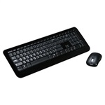 Wireless Desktop 800, Keyboard & Mouse, 2.4 GHz RF Wireless, 1000 dpi, Black, USB, Retail