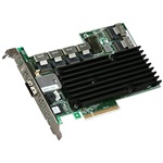 SAS 9750-24i4e SAS/SATA 6 Gb/s RAID Controller, 24-int/8-ext ports, Levels 0/1/5/6/10/50, 512MB DDR2 cache, PCIe x8, Retail w/o Cables