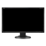 MultiSync™ E231W-BK Black Monitor, 23" Full HD LED, 1920x1080, 0.265mm, 250 cd/m², 5ms, VGA/DVI/DP, VESA/Stand